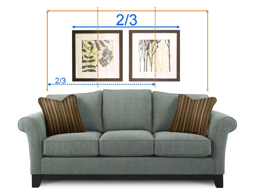 12 Tips on how to hang art work skillfully without nails and correct