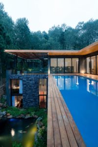 wooden villa design, simple wooden house design,