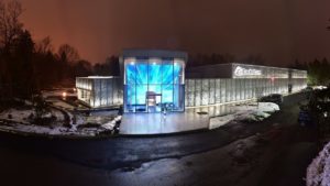 perforated facade panels, perforated metal facade systems, aluminium facade design,