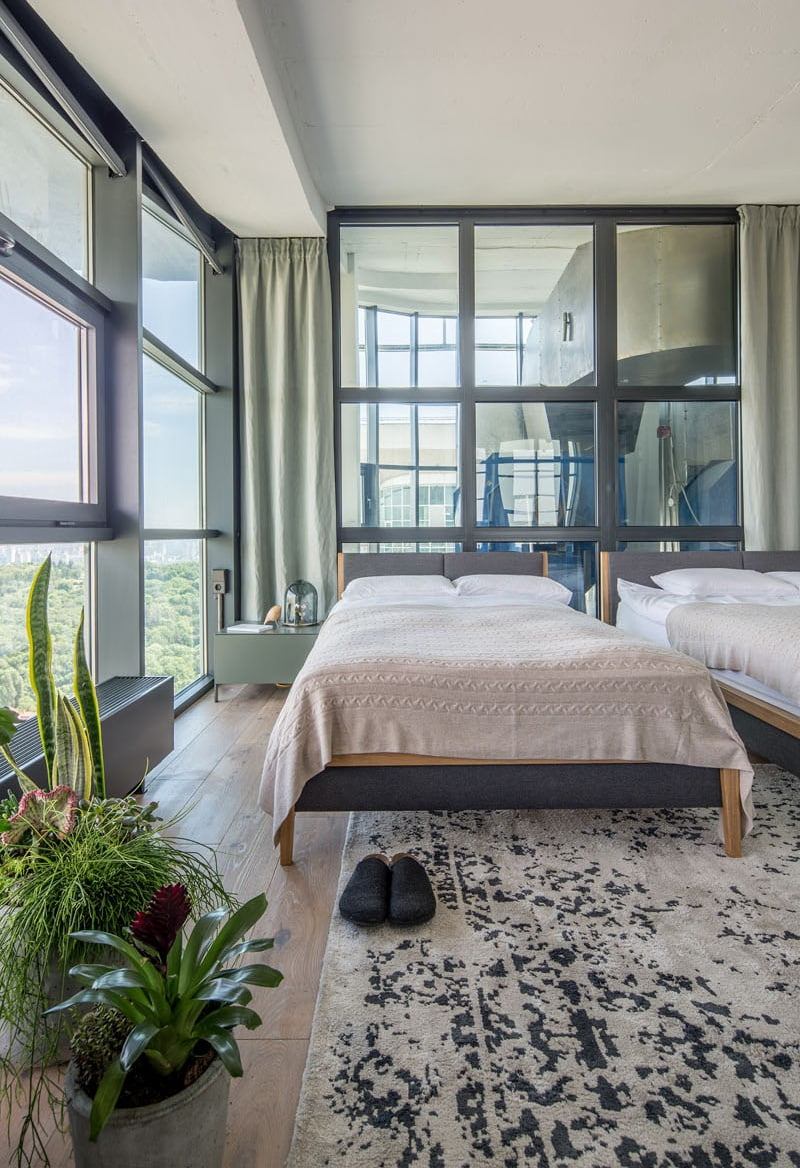 A closer look at Modern Industrial Penthouse Apartment Trends