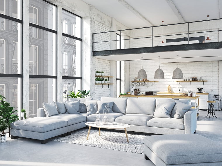 mezzanine sitting room