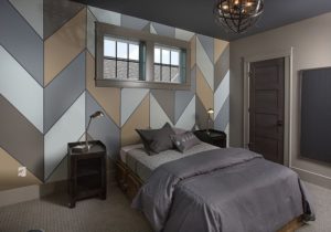 Craftsman Style Home Guest Bedroom,