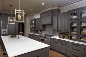 Craftsman Style Home kitchen design,
