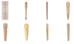 Wooden Bench Legs types,