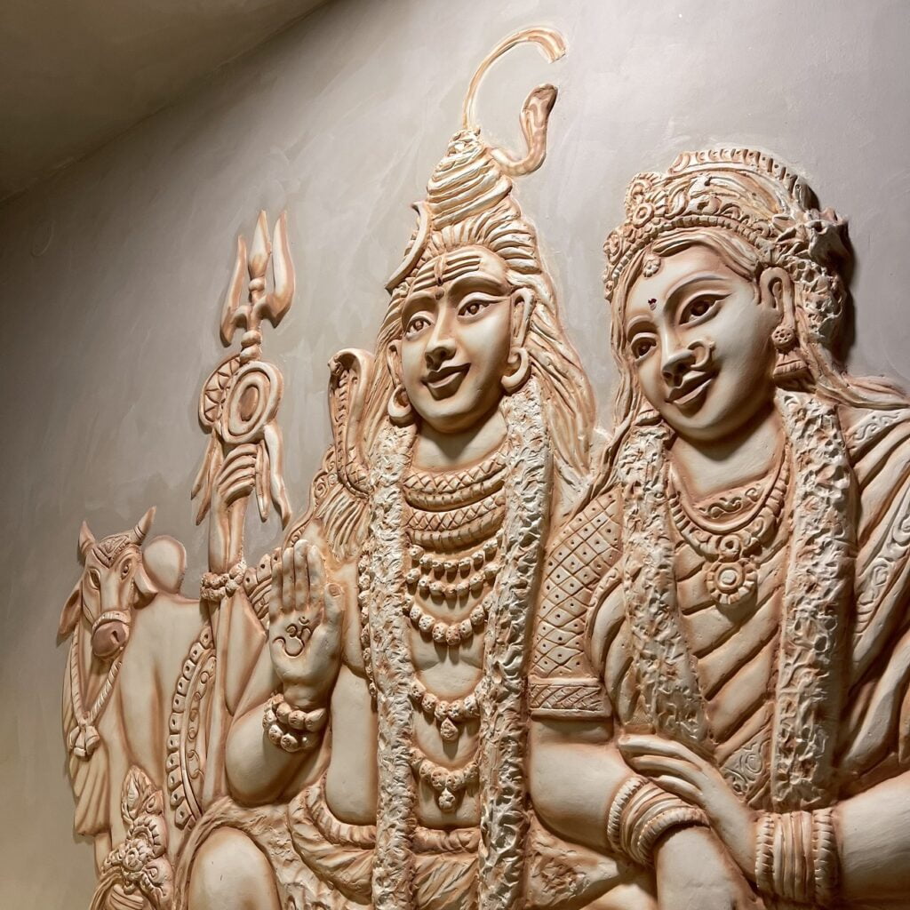 shiv parvati murals,