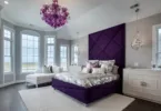 lilac color, bedroom, lilac color combination,