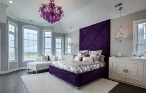lilac color, bedroom, lilac color combination,